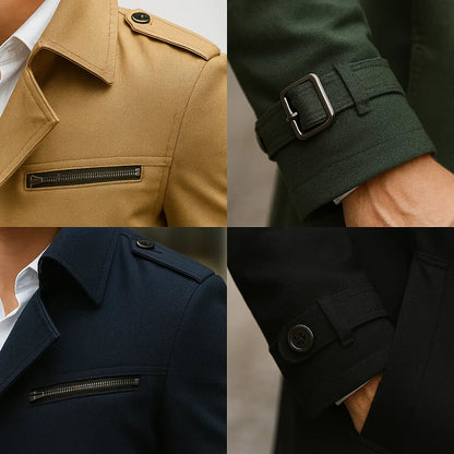 The Classic Gentleman’s Trench – Where Craft Meets Confidence